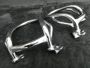 バリオス２　エンジンガード　メッキ　金具　付き/ZR250B GSX250FX 楽天市場】バリオス カスタム エンジンガード メッキ / バリオス